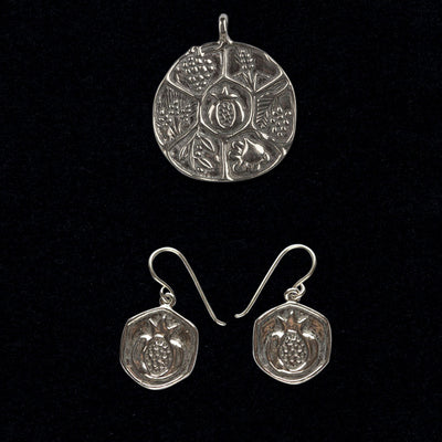 Pomegranate Earrings