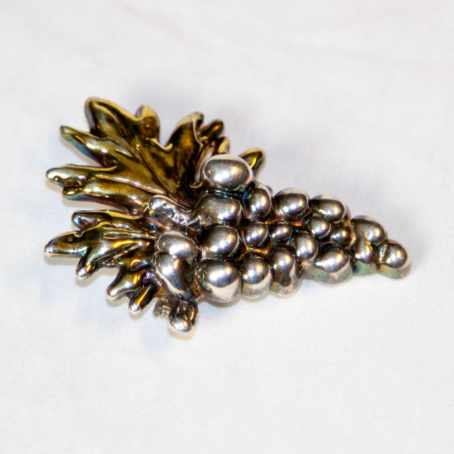 Sterling Cluster Pendant/Brooch