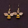 Bee & Honeycomb Necklace / Earrings