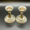 Sterling Shabbat Candlesticks