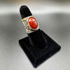 Sterling and Carnelian Ring