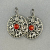 Sterling and Carnelian Earrings