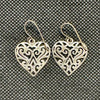 Sterling Heart Earrings