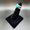 Size 5 Hammered Eilat Stone Ring