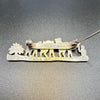 Sterling Camel Caravan brooch