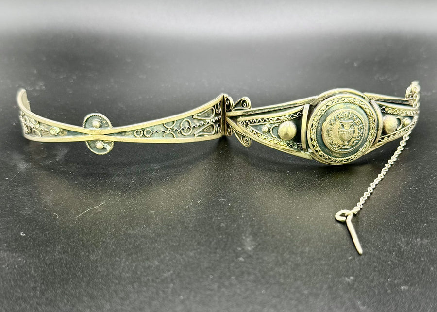 Antique Coin Bracelet