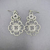Scroll Hinged Earrings