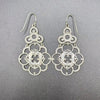 Scroll Hinged Earrings