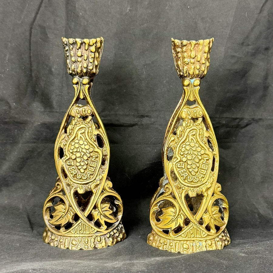 Shabbat Candlestick Pair
