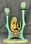 Sabra Shabbat Candle Holder