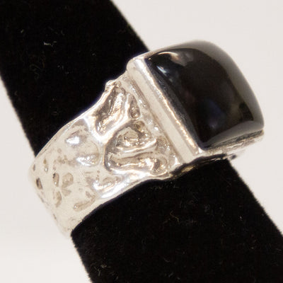 Sterling and Onyx Ring