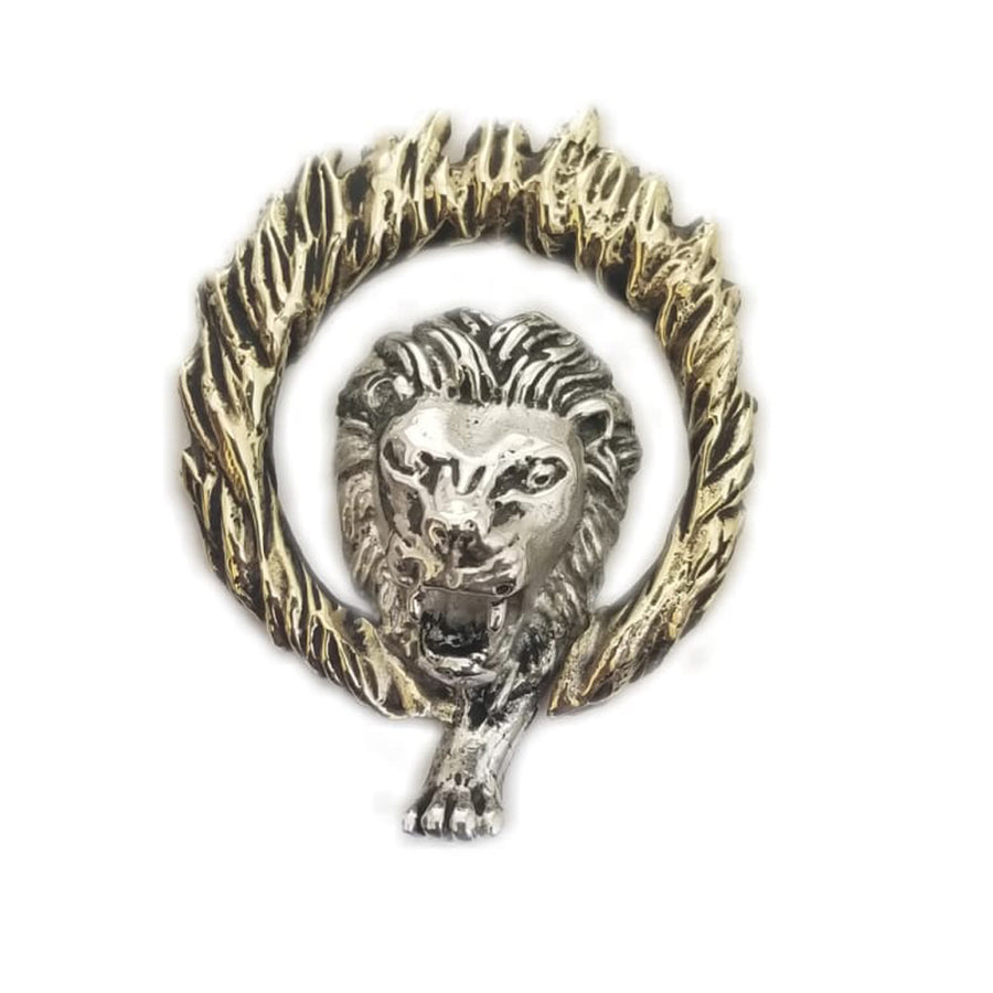 Crossing Over Into a New Era - Fire Pendant by Moshe Ozery