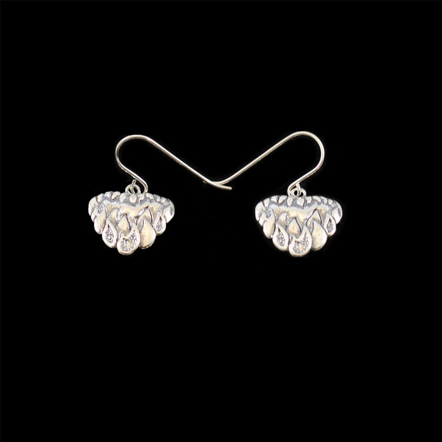 Heart on Fire Earrings