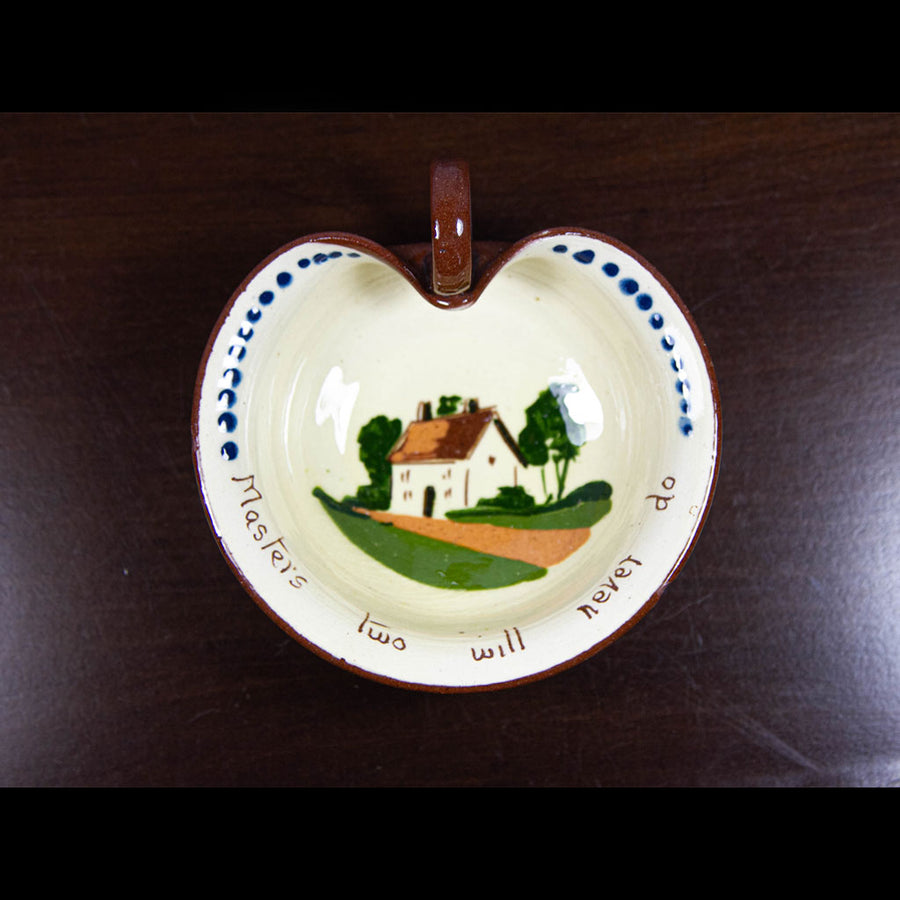 Vintage Mottoware - Masters Two Will Never Do