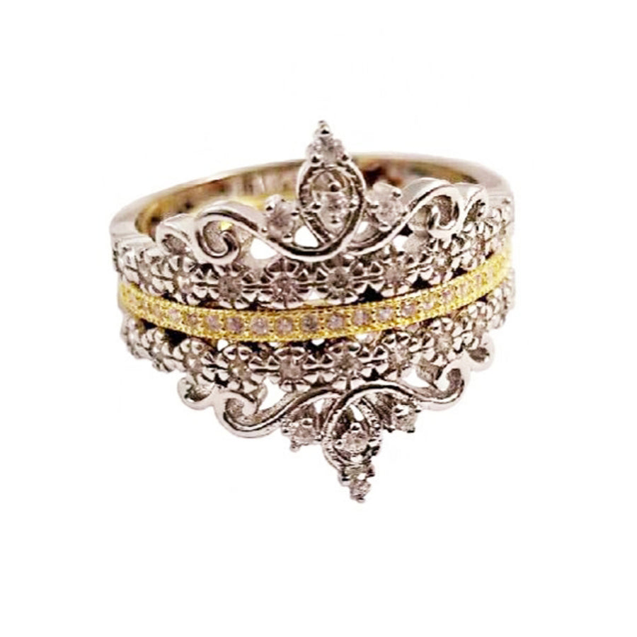 Queen Esther Ring - 14K and Sterling by Moshe Ozery