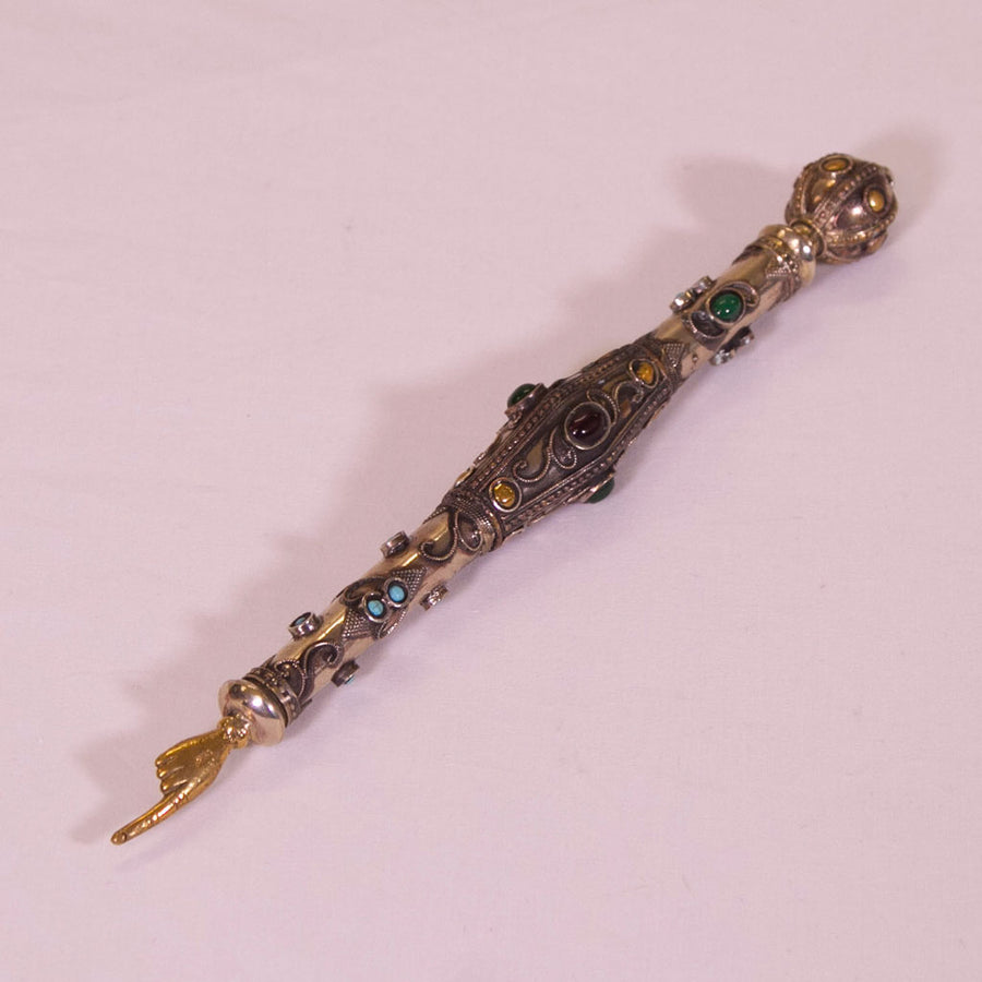 Antique Jeweled Torah Pointer