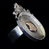 Antique Shield Fob Ring