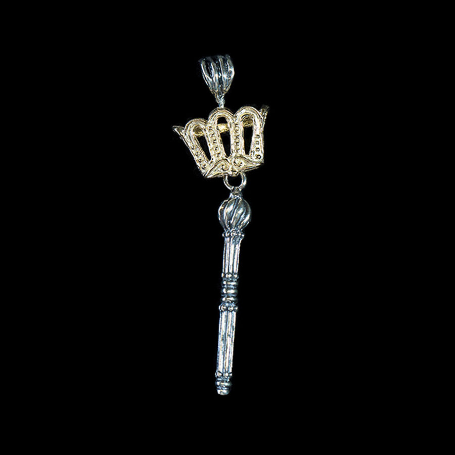 Crown and Scepter Pendant