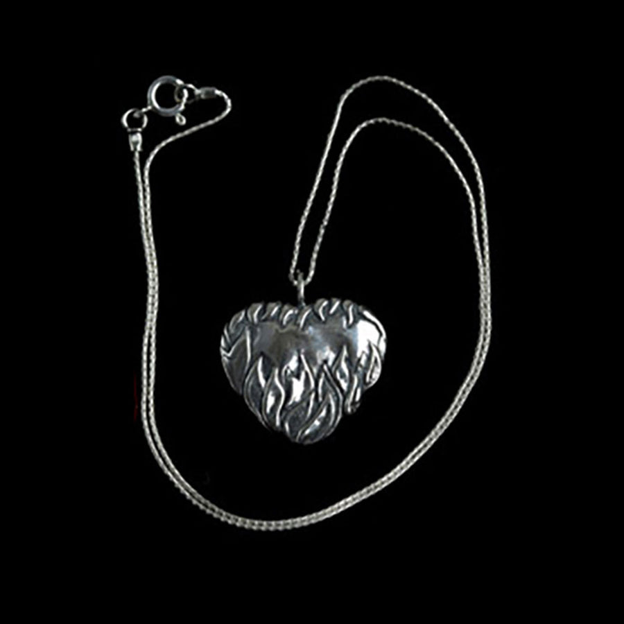 Heart on Fire Necklace
